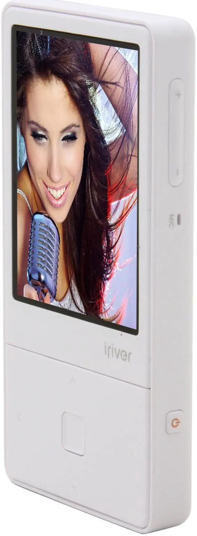 Alt view image 2 of 13 - iRiver E100 2.4" White 4GB MP3 / MP4 Player