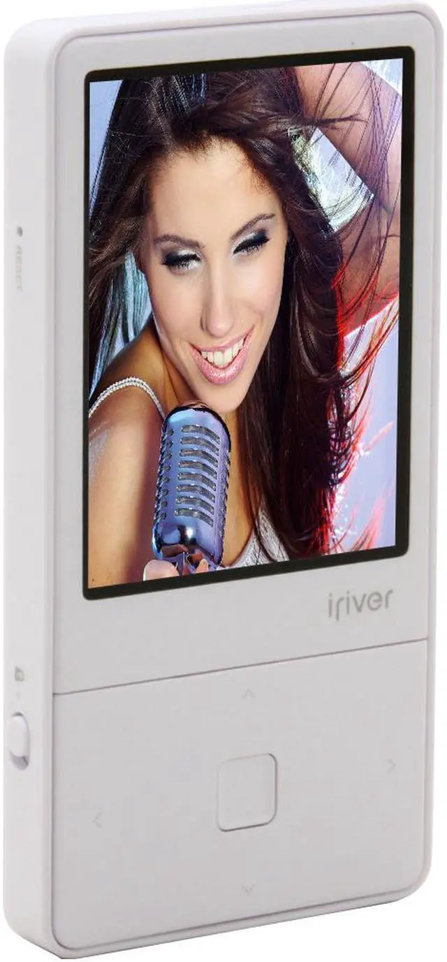 Alt view image 8 of 13 - iRiver E100 2.4" White 4GB MP3 / MP4 Player