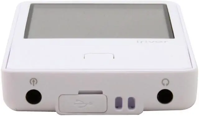 Alt view image 10 of 13 - iRiver E100 2.4" White 4GB MP3 / MP4 Player