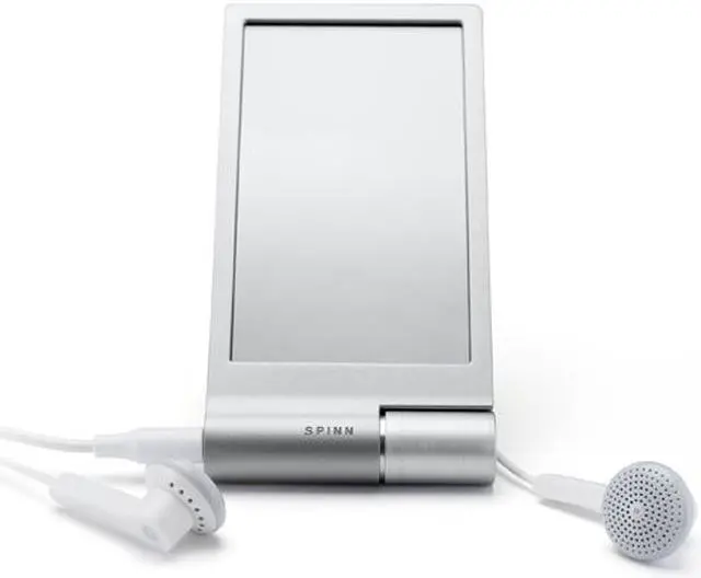 Alt view image 4 of 11 - iRiver 3.3" Silver 4GB MP3 / MP4 Player SPINN