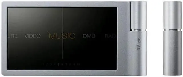 Alt view image 6 of 11 - iRiver 3.3" Silver 4GB MP3 / MP4 Player SPINN