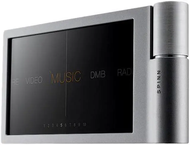 Main image of iRiver 3.3" Silver 4GB MP3 / MP4 Player SPINN