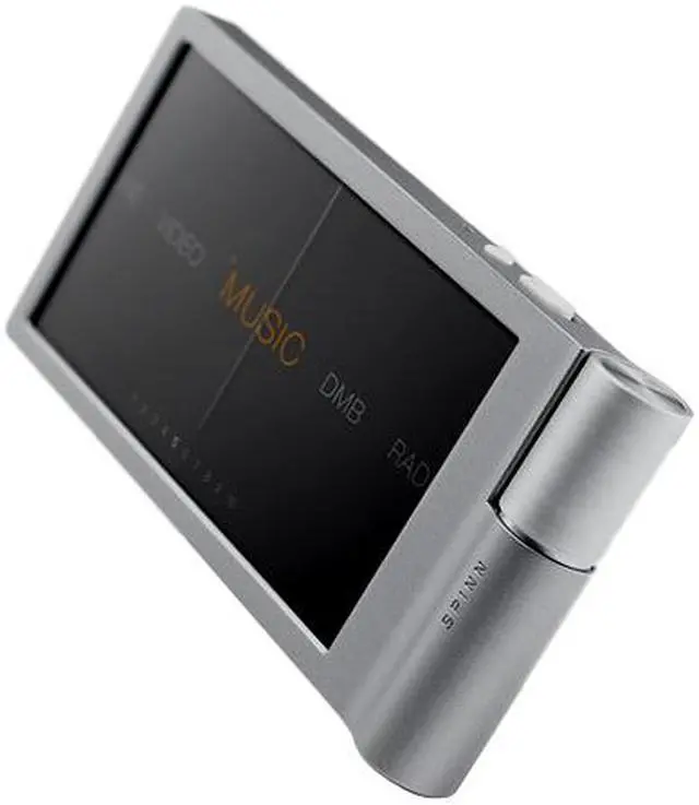 Alt view image 3 of 11 - iRiver 3.3" Silver 4GB MP3 / MP4 Player SPINN