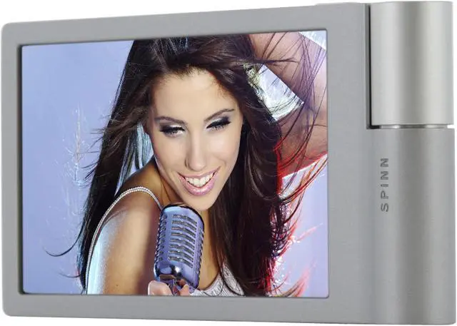 Alt view image 2 of 12 - iRiver 3.3" Silver 8GB MP3 / MP4 Player SPINN
