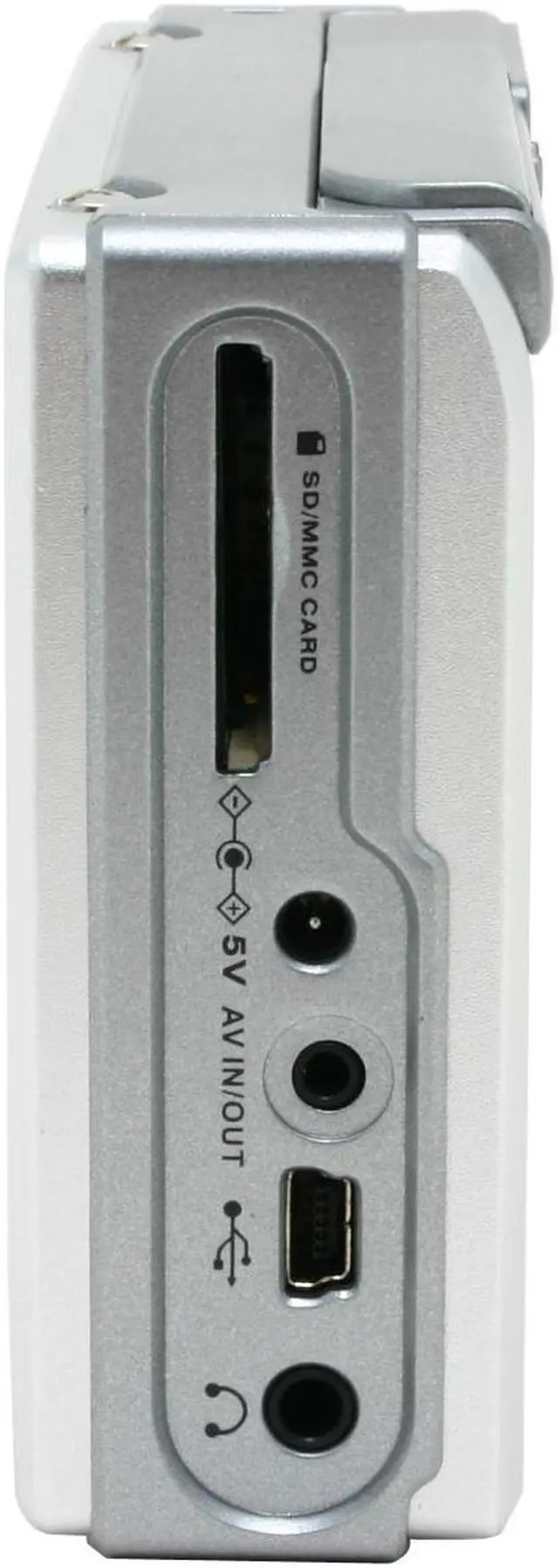 Alt view image 6 of 11 - Mustek 3.6" Silver 40GB MP3 / MP4 Player PVR-H140