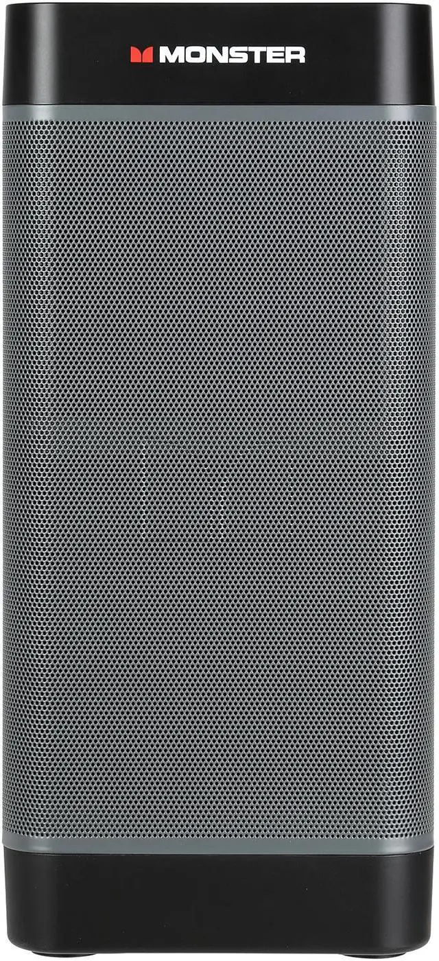 Alt view image 2 of 5 - Monster Cable BTW318 Tower of Music 3-Way Wireless Water Resistant Speaker