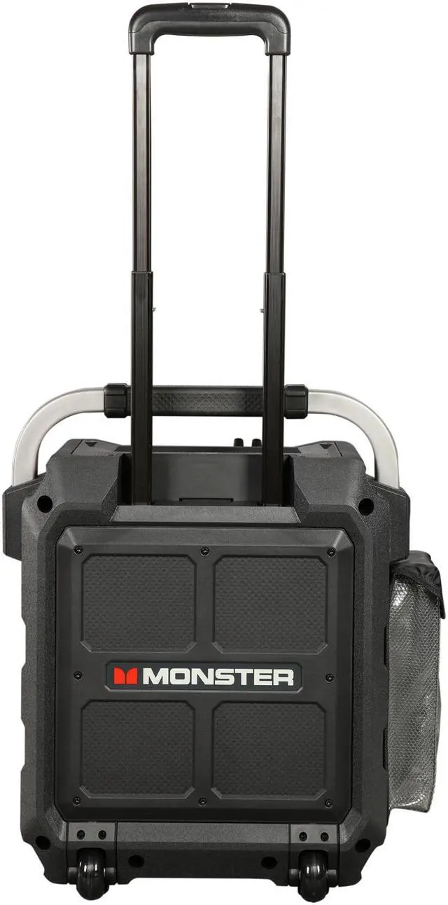 Alt view image 5 of 7 - Monster Cable RR-PRO Rockin Roller Pro Portable Indoor/Outdoor Wireless Speaker