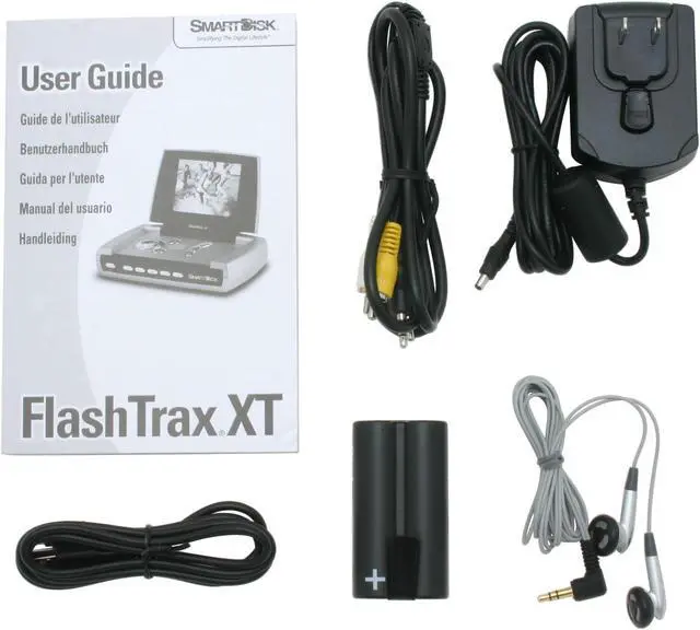 Alt view image 7 of 8 - SMARTDISK 3.6" Silver 40GB MP3 / MP4 Player FlashTrax XT