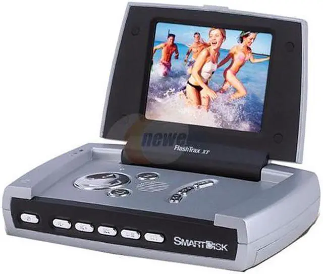 Main image of SMARTDISK 3.6" Silver 40GB MP3 / MP4 Player FlashTrax XT