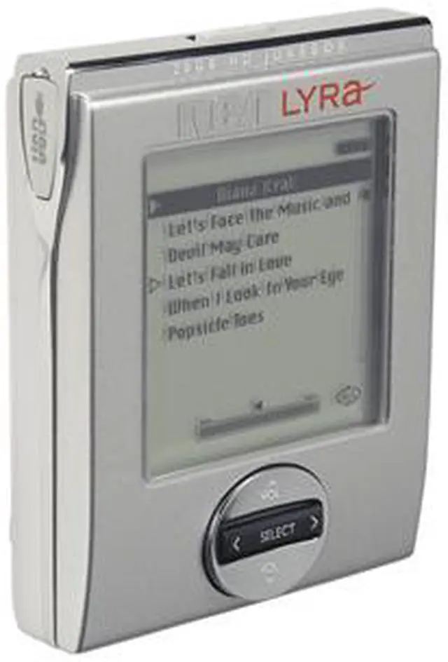 Main image of RCA White 20GB MP3 Player RD2850