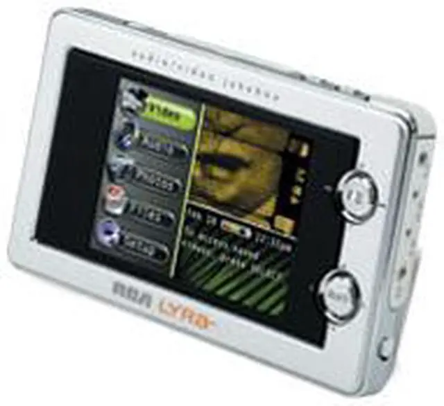 Main image of RCA 3.5" Silver 20GB MP3 / MP4 Player RD2780
