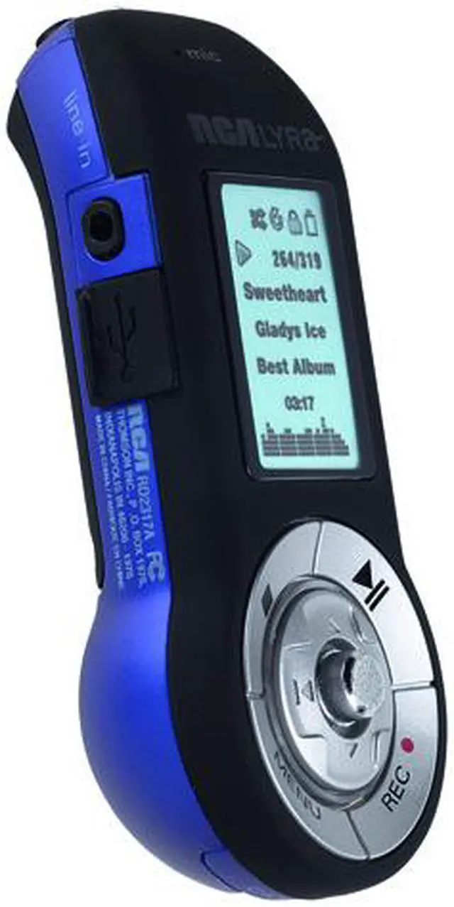 Main image of RCA 2-Tone 1GB MP3 Player RD2317