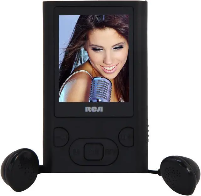 Main image of RCA 1.8" Black 4GB MP3 / MP4 Player M5504