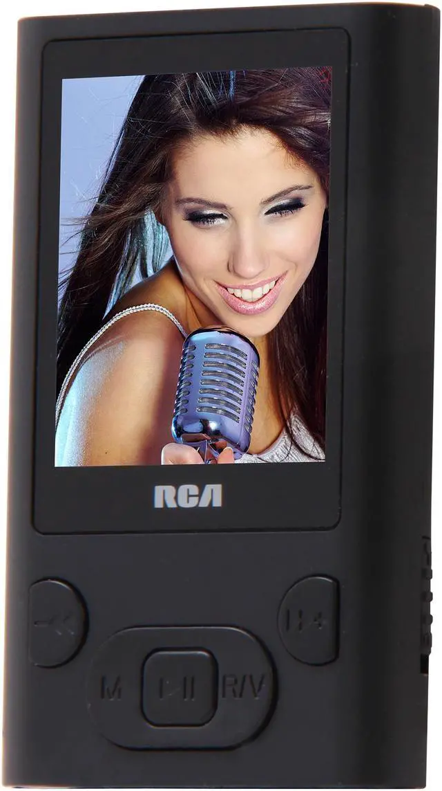 Alt view image 2 of 8 - RCA 1.8" Black 4GB MP3 / MP4 Player M5504