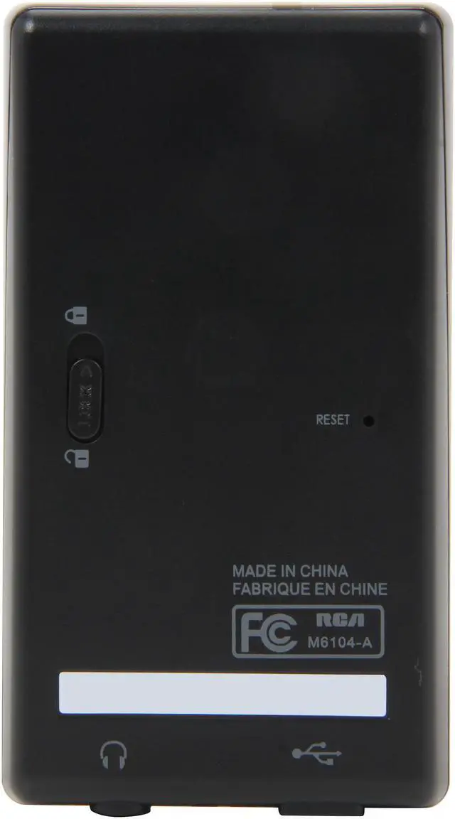 Alt view image 4 of 8 - RCA 1.8" 4GB MP3 / MP4 Player M6104