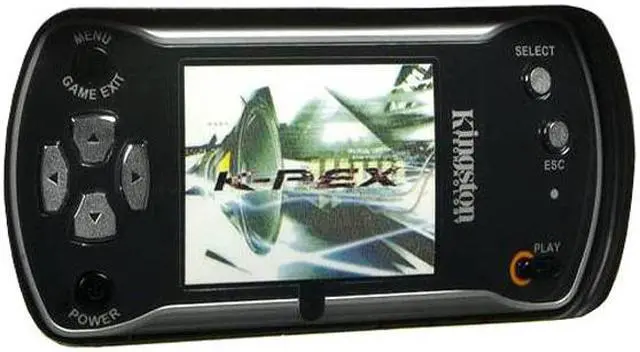 Alt view image 2 of 3 - Kingston TECHNOLOGY K-PEX 2.0" Black & Silver 2GB MP3 / MP4 Player