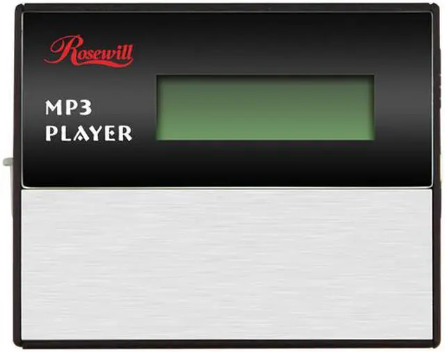 Main image of Rosewill Silver/ Black MP3 Player R10MP3