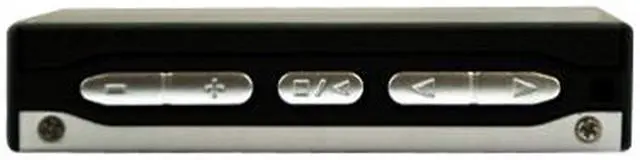 Alt view image 3 of 4 - Rosewill Silver/ Black MP3 Player R10MP3