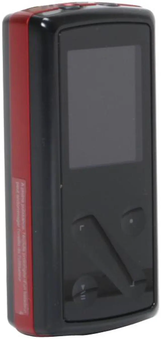 Alt view image 3 of 10 - COWON iAUDIO 7 1.3" Black & Red Side 16GB MP3 Player