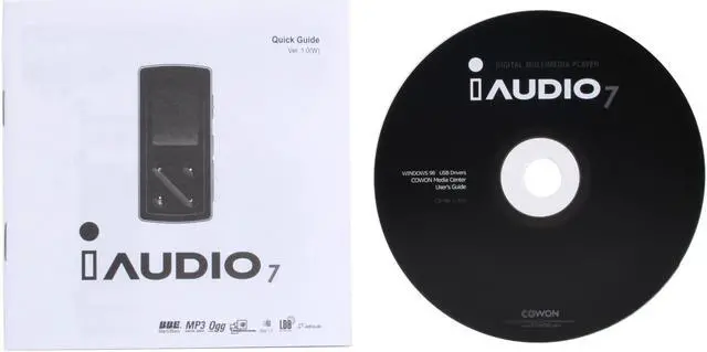 Alt view image 9 of 10 - COWON iAUDIO 7 1.3" Black & Red Side 16GB MP3 Player
