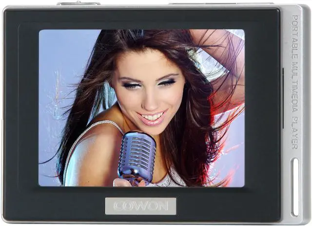 Alt view image 9 of 12 - COWON D2 2.5" Black 8GB MP3 / MP4 Player
