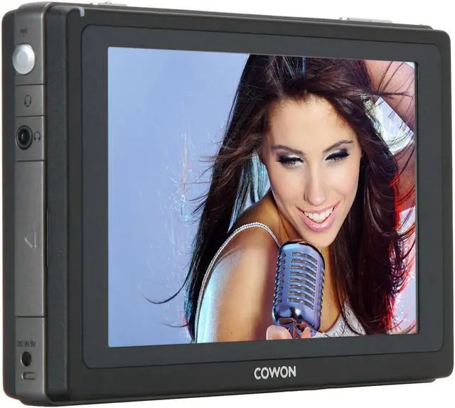 Alt view image 8 of 12 - COWON 5" Dark Navy 40GB MP3 / MP4 Player Q5W-40DN