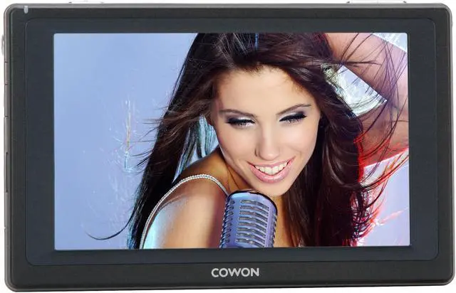 Alt view image 9 of 12 - COWON 5" Dark Navy 40GB MP3 / MP4 Player Q5W-40DN