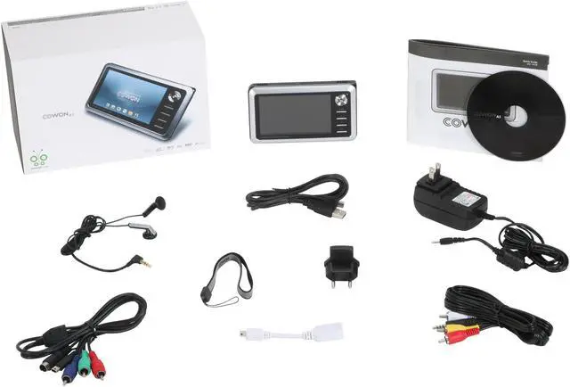 Alt view image 12 of 12 - COWON A3 4" Silver 30GB MP3 / MP4 Player