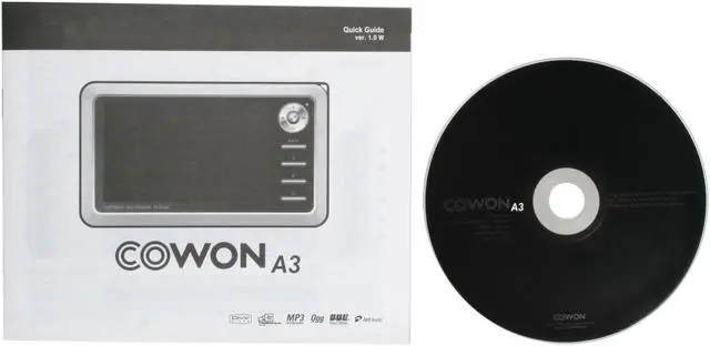 Alt view image 11 of 12 - COWON A3 4" Silver 60GB MP3 / MP4 Player
