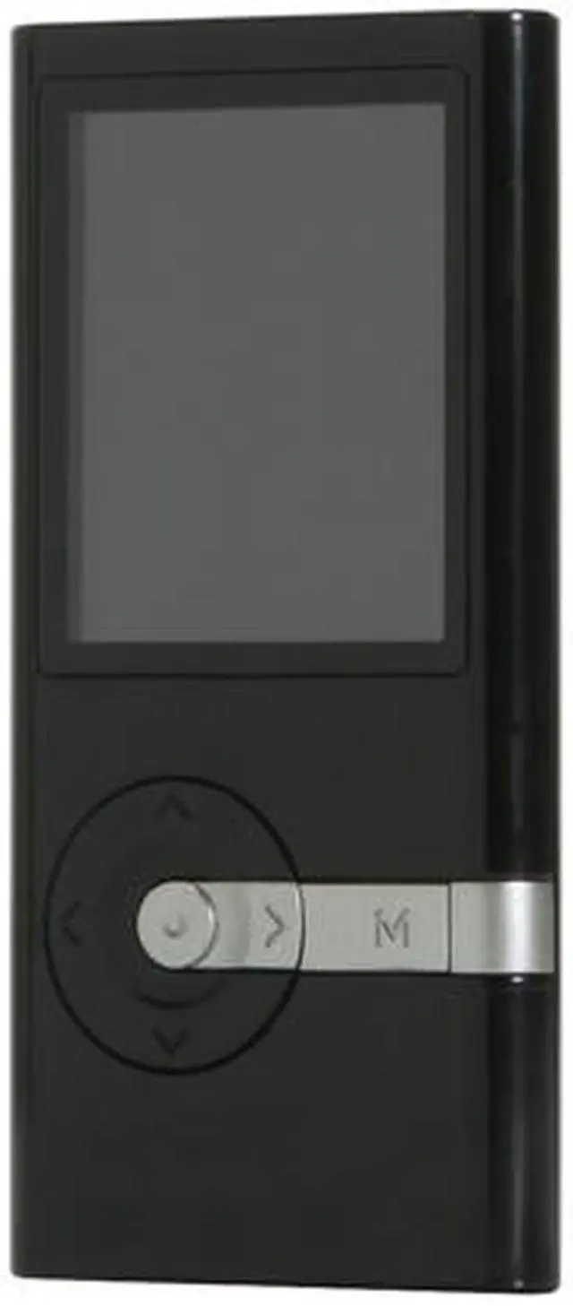 Alt view image 3 of 13 - COWON iAUDIO U5 1.8" Black and Silver 8GB MP3 Player