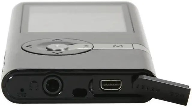 Alt view image 12 of 13 - COWON iAUDIO U5 1.8" Black and Silver 8GB MP3 Player