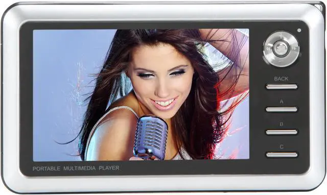 Alt view image 2 of 12 - COWON A3 4" Silver 80GB MP3 / MP4 Player