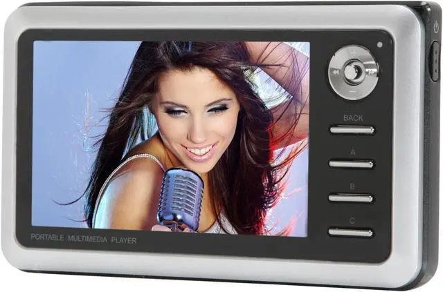 Alt view image 3 of 12 - COWON A3 4" Silver 80GB MP3 / MP4 Player