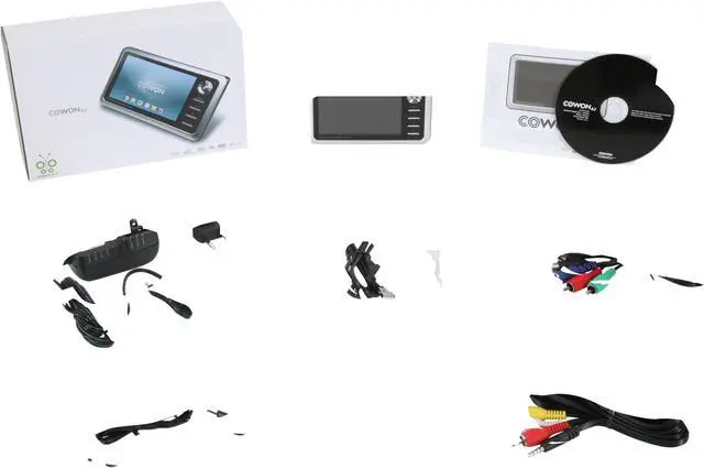Alt view image 12 of 12 - COWON A3 4" Silver 80GB MP3 / MP4 Player