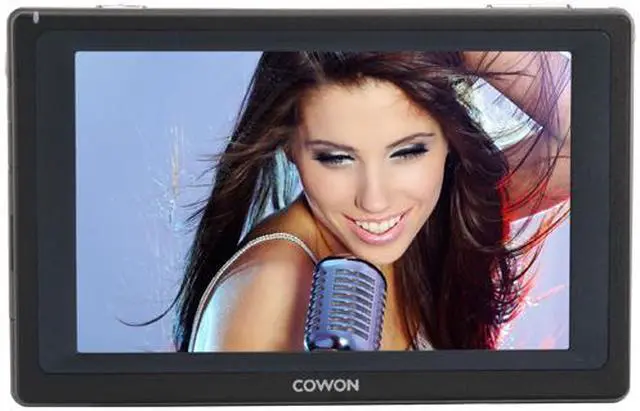 Alt view image 2 of 13 - COWON 5" Dark Navy 80GB MP3 / MP4 Player Q5W-80DN