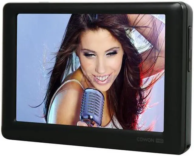 Alt view image 4 of 9 - Cowon V5 32GB MP3 / MP4 Player with 4.8" Screen, Black