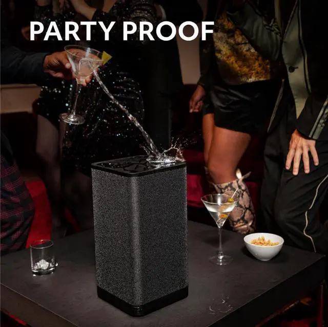 Alt view image 5 of 8 - Ultimate Ears HYPERBOOM Portable Bluetooth Party Speaker - Black