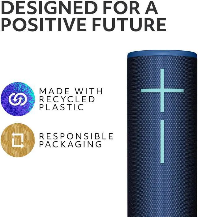 Alt view image 7 of 7 - Ultimate Ears BOOM 4 Wireless Bluetooth Speaker - Blue