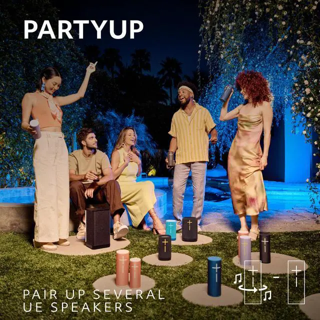 Alt view image 5 of 5 - Ultimate Ears MEGABOOM 4 Wireless Bluetooth Speaker - Enchanting Lilac