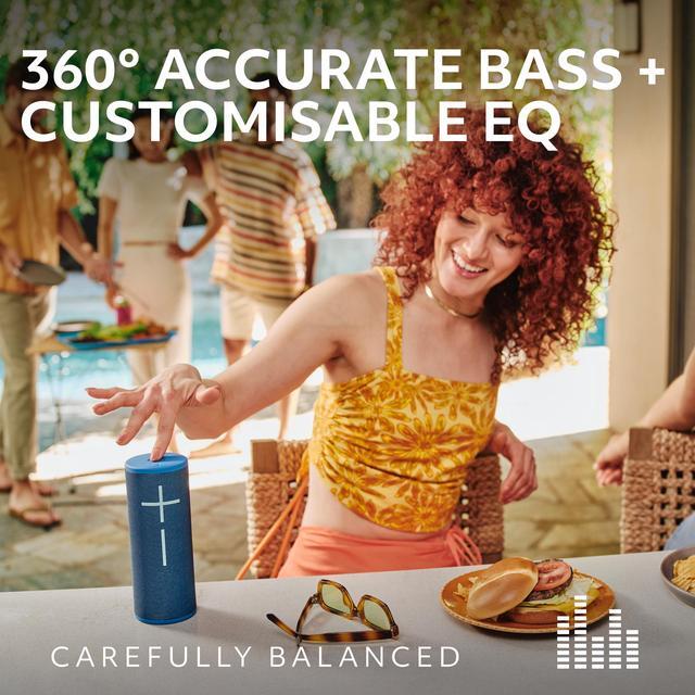 Alt view image 2 of 7 - Ultimate Ears BOOM 4 Wireless Bluetooth Speaker - Raspberry Red