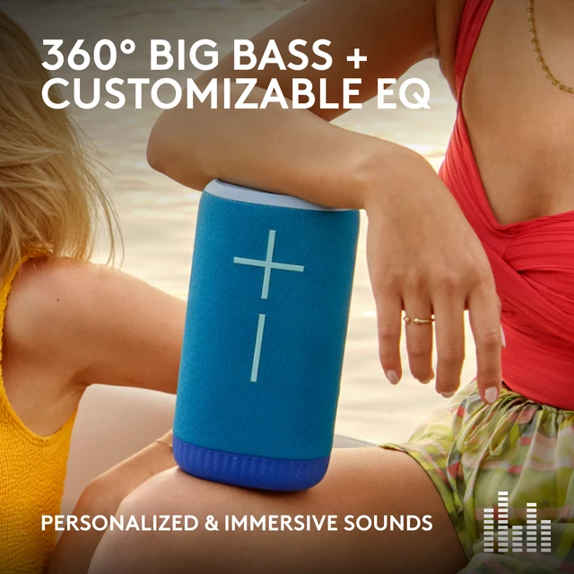 Alt view image 2 of 8 - Ultimate Ears EVERBOOM Wireless Bluetooth Speaker - Cobalt Blue