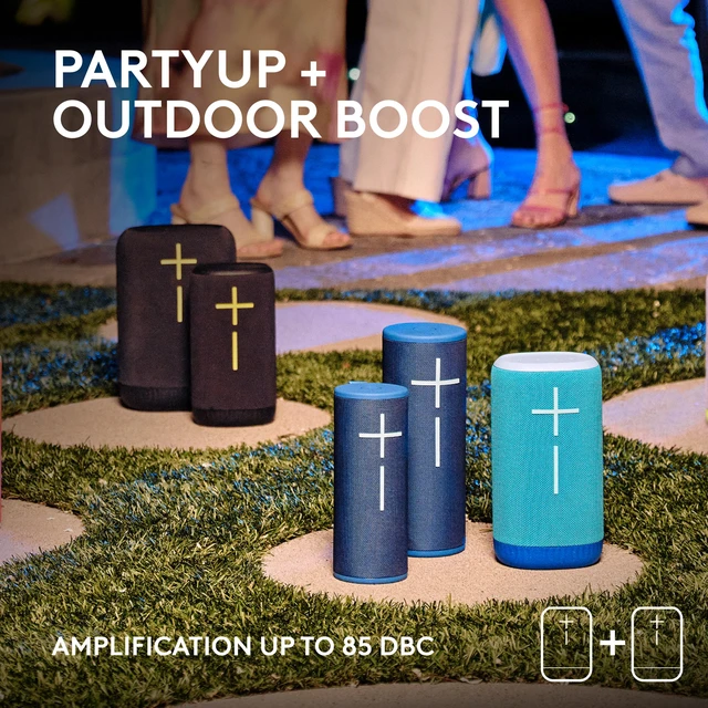 Alt view image 4 of 8 - Ultimate Ears EVERBOOM Wireless Bluetooth Speaker - Cobalt Blue
