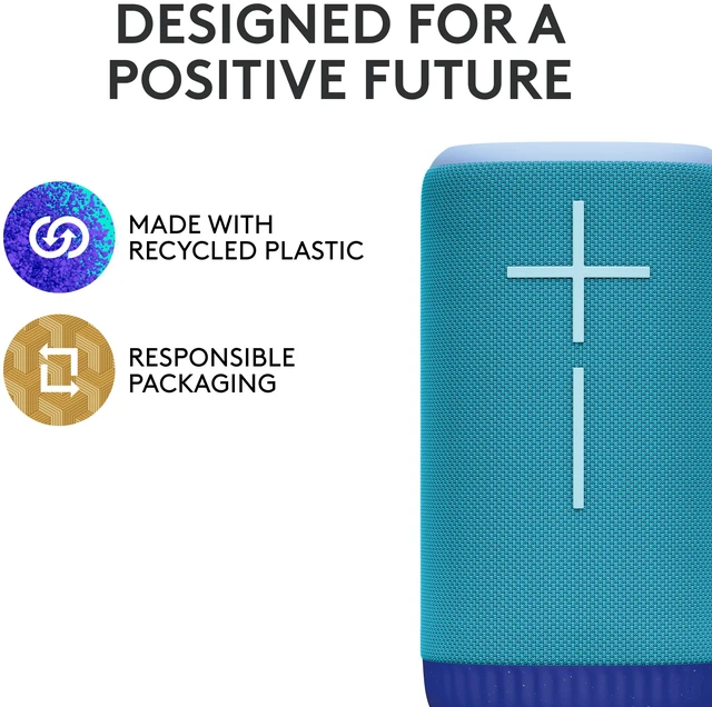 Alt view image 7 of 8 - Ultimate Ears EVERBOOM Wireless Bluetooth Speaker - Cobalt Blue