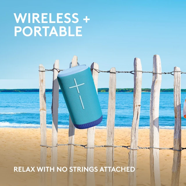Alt view image 8 of 8 - Ultimate Ears EVERBOOM Wireless Bluetooth Speaker - Cobalt Blue