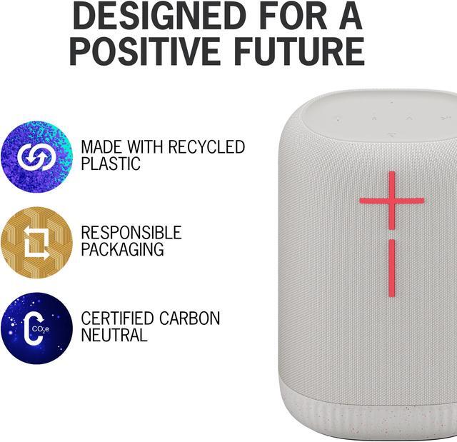 Alt view image 6 of 8 - Ultimate Ears 984-001866 EPICBOOM Wireless Bluetooth Speaker -  Cotton White