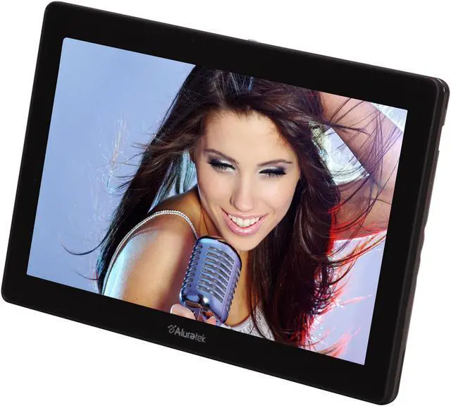 Main image of Aluratek Cinepal 8.9" 4GB All-in-one Personal Media Player, Black