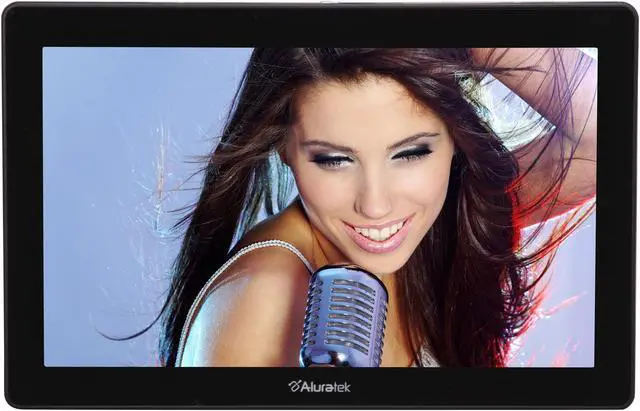 Alt view image 2 of 5 - Aluratek Cinepal 8.9" 4GB All-in-one Personal Media Player, Black