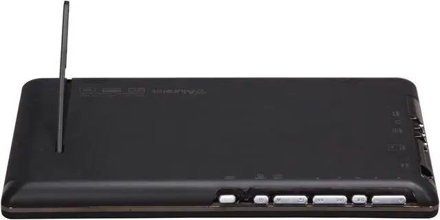 Alt view image 4 of 5 - Aluratek Cinepal 8.9" 4GB All-in-one Personal Media Player, Black