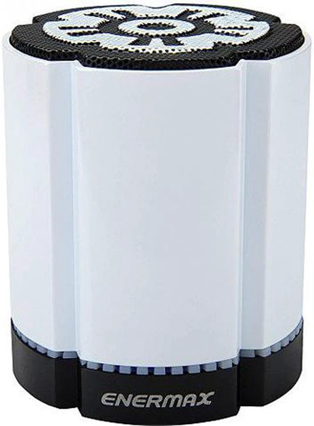 Main image of Enermax 4 Watt Bluetooth Wireless LED Speaker - White
