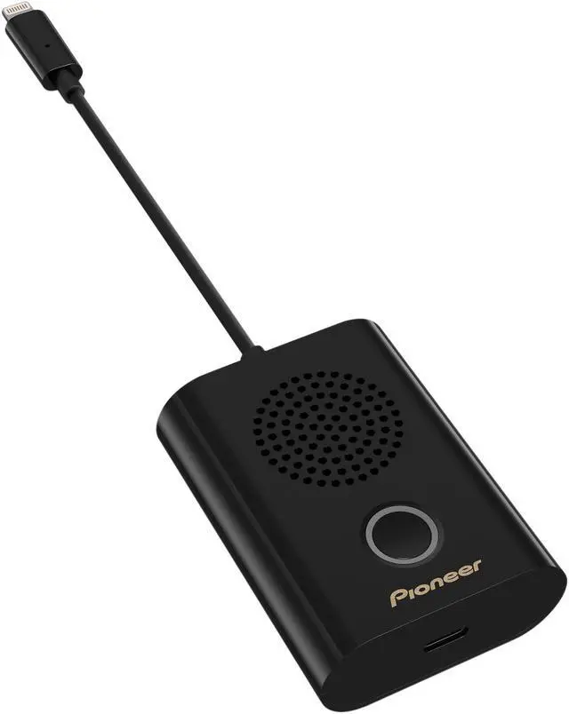 Alt view image 2 of 5 - Pioneer Rayz Rally Lightning Powered Portable Conference Speaker, Onyx Black, XW-LTS5(B)CU (Lightning Connector Only)